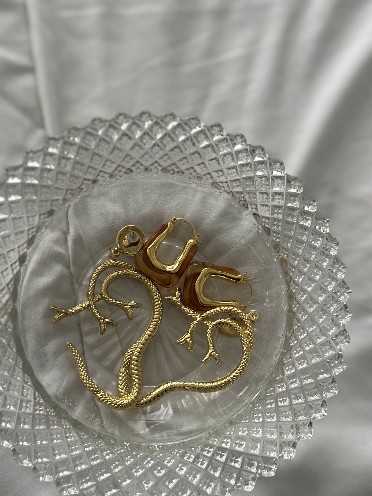 Snake Statement Earrings