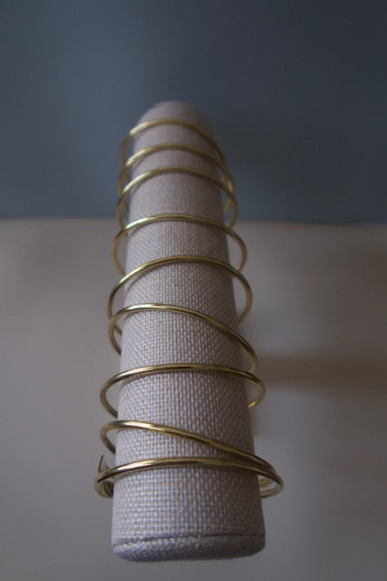 Gold Brass Bangle